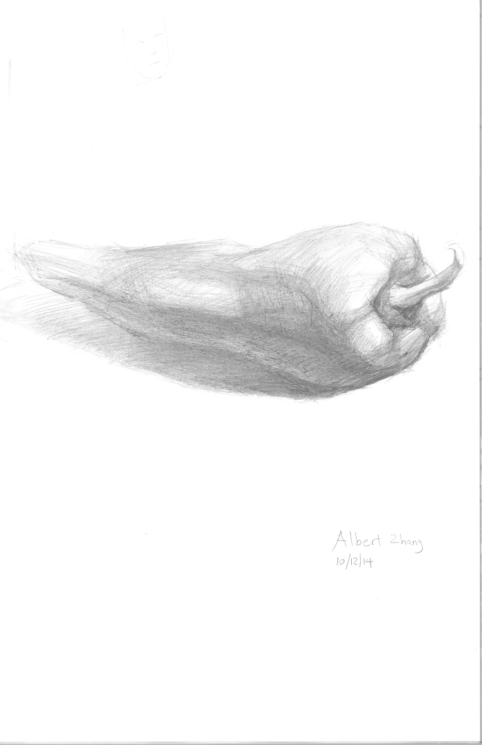 2014; 42x36 cm; Pencil on paper; Albert Zhang